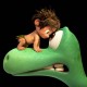 Ação promove “O Bom Dinossauro” de forma inusitada