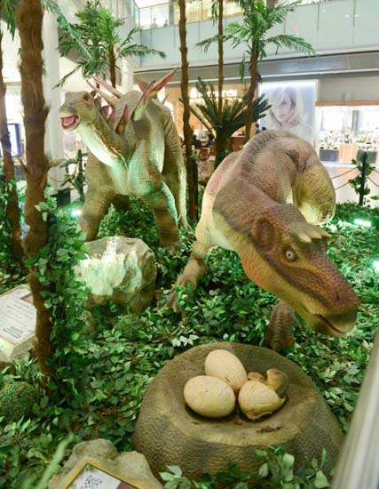 O Mundo dos Dinossauros - Divulgação - Shopping Vila Olímpia