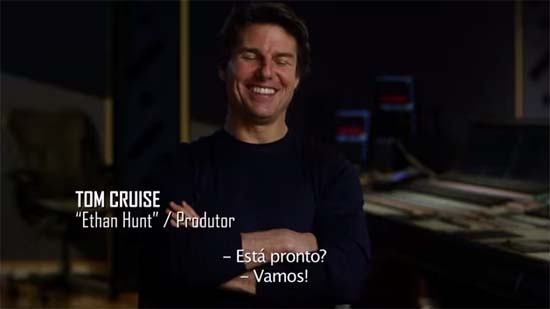 Tom Cruise bastidores MI a