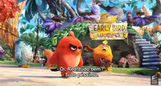 Angry Birds trailer legendado 1a