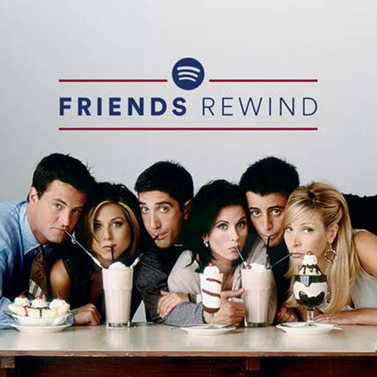 Friends Rewind Spotify