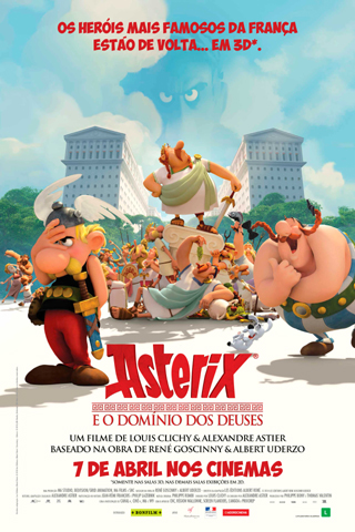 Asterix e o Domínio dos Deuses pôster