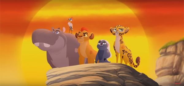 A Guarda do Leão Estreia Disney