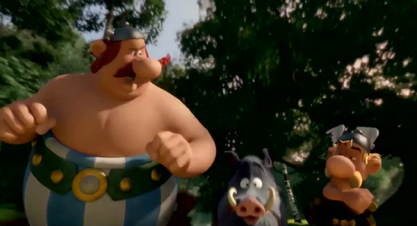 Asterix javali Dia da Mentira