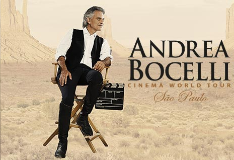 Andrea Bocelli show em São Paulo