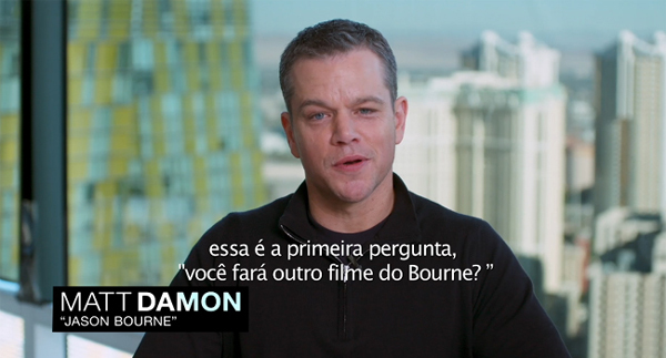 Jason Bourne vídeo making of