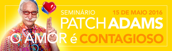 Patch Adams seminário em São Paulo