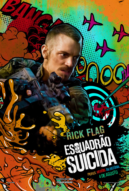 Esquadrao Suicida - Comic Book Character Art_Rick Flag