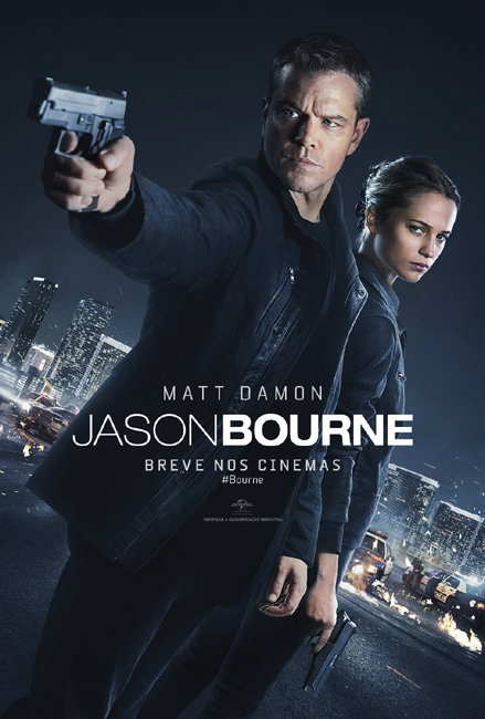 Jason Bourne pôster Matt e Alicia