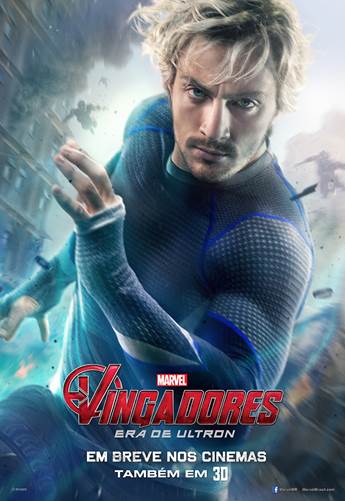 Vingadores Era de Ultron pôster individual Mercúrio