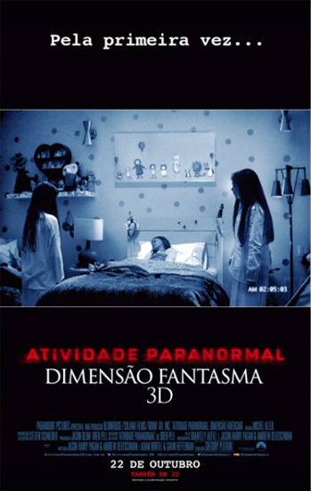 Atividade Paranormal DF pôster animado