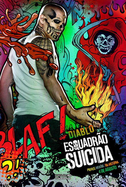 Esquadrao Suicida - Comic Book Character Art_Diablo