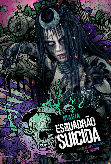 Esquadrao Suicida - Comic Book Character Art_Magia