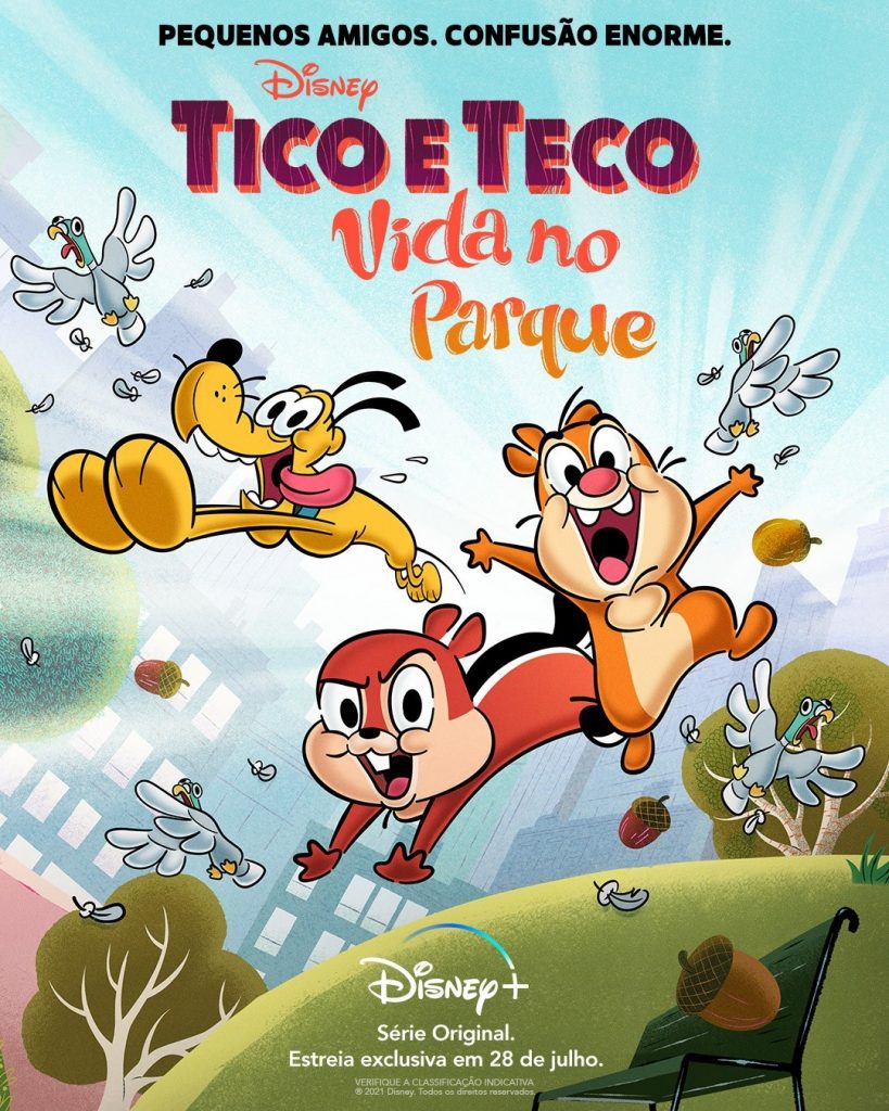 Tico e Teco: Vida no Parque: Série que apresenta a história dos