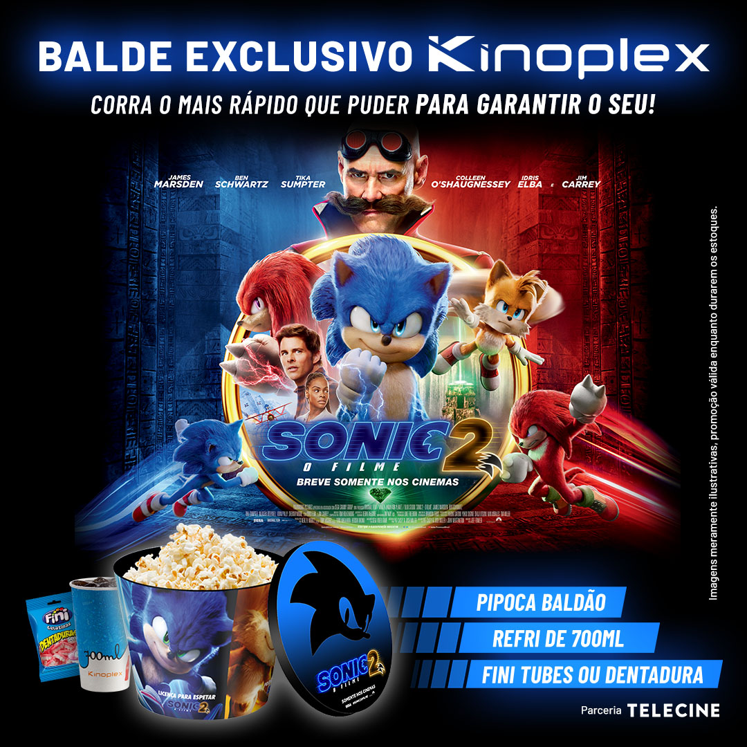 Cinépolis - Uma promo pra sair voando até a bilheteria! Comprando um  ingresso de #Sonic2 na pré-venda, você leva um cartaz especial do filme! E  aí, vamo jogar?! Marque aqui o @