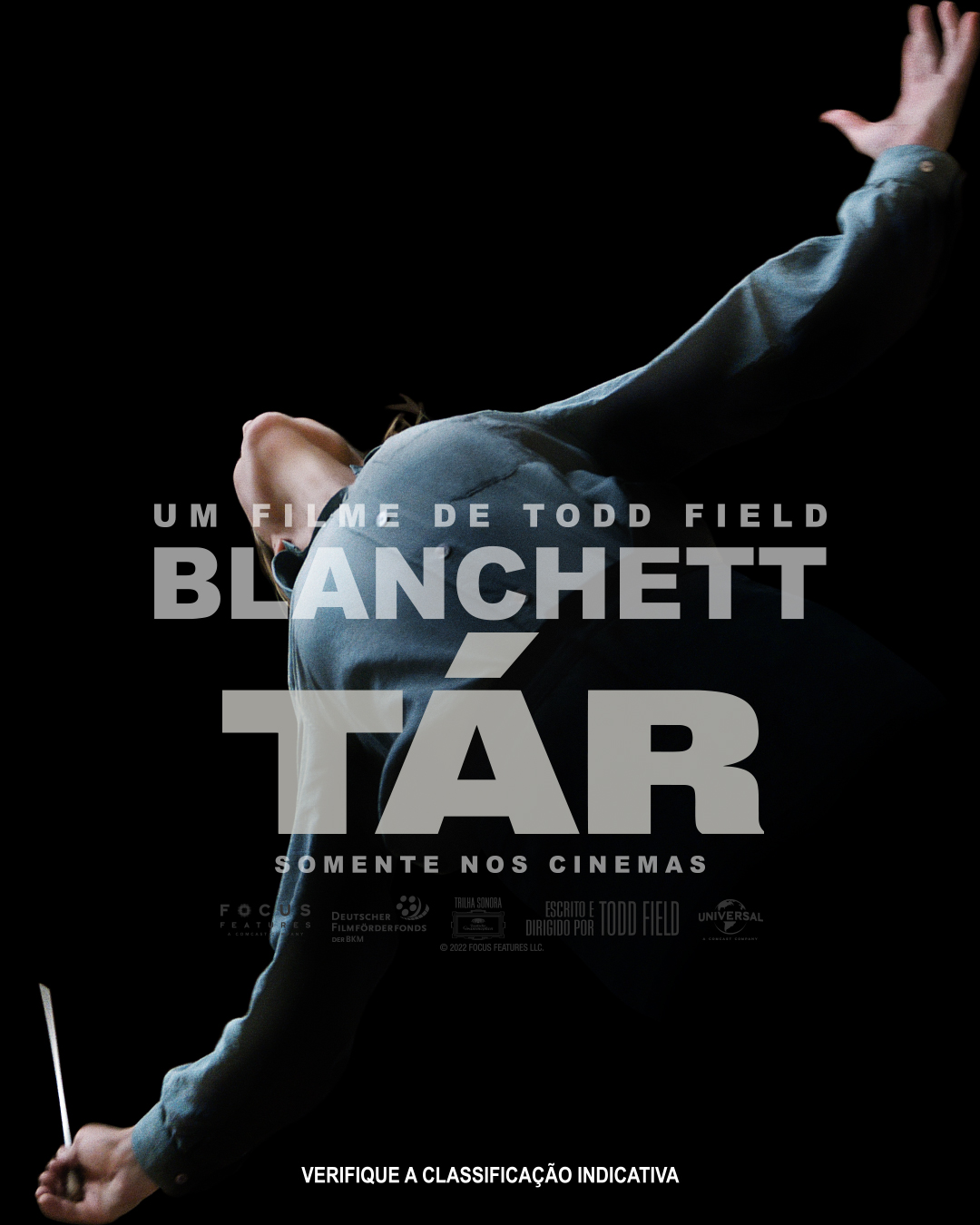 Estrelado por Cate Blanchett, drama “TÁR” ganha pôster ...