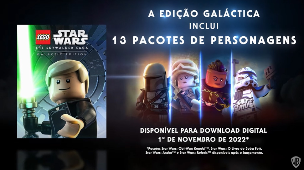 LEGO Star Wars: A Saga Skywalker Edição Galáctica adiciona 30 personagens  ao game - Xbox Wire em Português