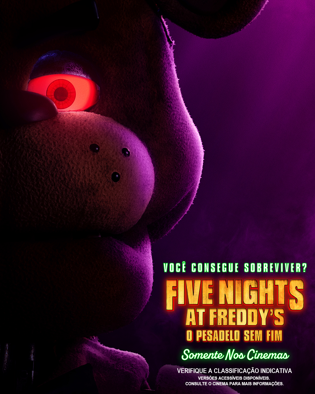 Five Nights at Freddy's - O Pesadelo Sem Fim promete ser a nova sensação  do horror - SBT News