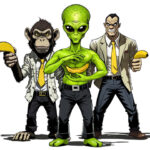 Banda virtual formada por avatares, Banana Gun chega para explorar clássicos do punk e do rock brasileiro dos anos 1980