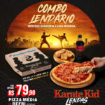 Domino’s e Sony Pictures fazem parceria lendária para lançamento do filme Karatê Kid: Lendas no Brasil