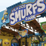 Confira novas imagens da Vila dos Smurfs Park, que inaugura em São Paulo em setembro