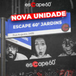 Escape 60' celebra 10 anos de liderança com inauguração de nova unidade estratégica nos Jardins
