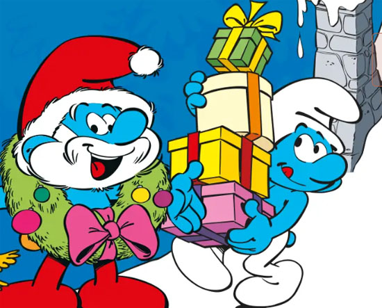 Últimos dias para conferir o Natal Azul dos Smurfs no SuperShopping Osasco