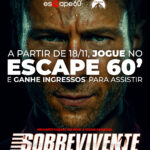 Escape 60': Jogue e ganhe ingressos para 'O Sobrevivente', ação estrelada por Glen Powell