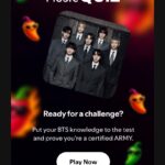 Spotify lança quiz musical do BTS e testa fãs sobre conhecimentos sobre o grupo