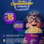 Cinépolis celebra o Mês do Consumidor com ingressos a R$ 15 e refil de pipoca