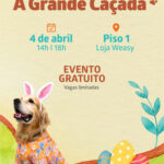 Weasy promove ação de Páscoa para os pets com caça ao petisco no Butantã Shopping