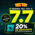 Tec Toy promove 7.7 com 20% de desconto em acessórios gamer da linha Zeenix